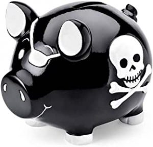 tirelire cochon pirate